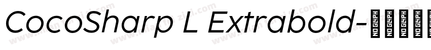 CocoSharp L Extrabold字体转换